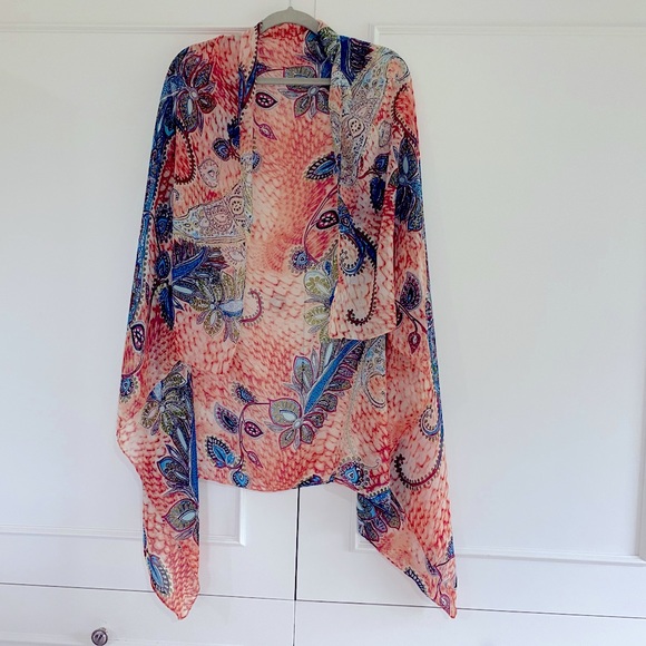 Silk duster vest - Picture 1 of 2